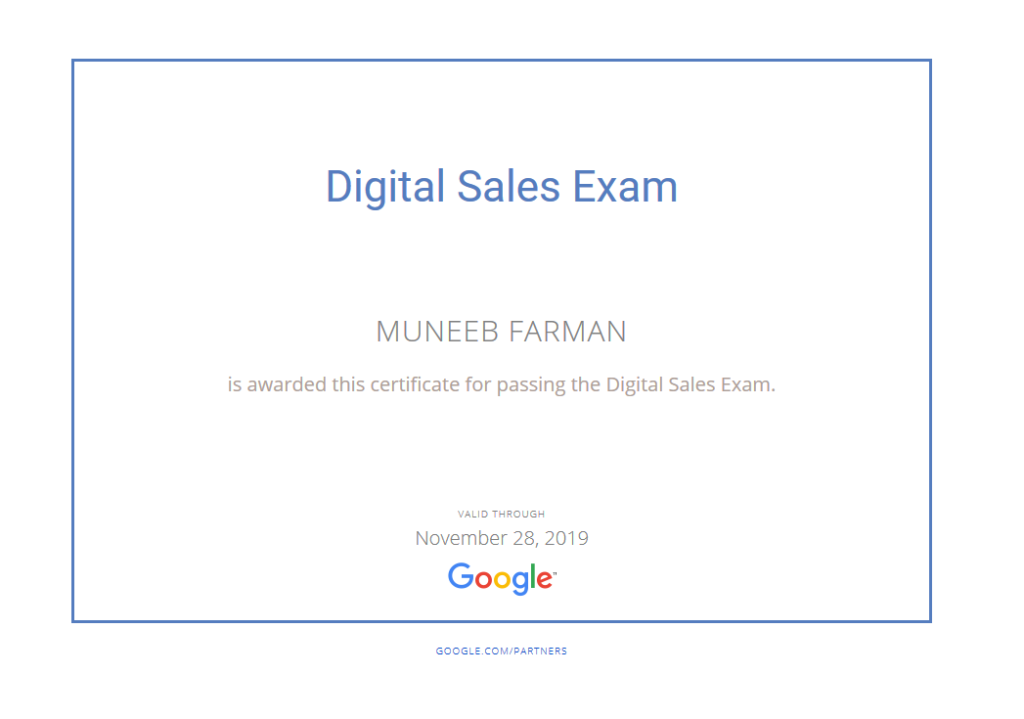 Google Partners Certification(2)